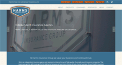 Desktop Screenshot of harmsinsurancegroup.com